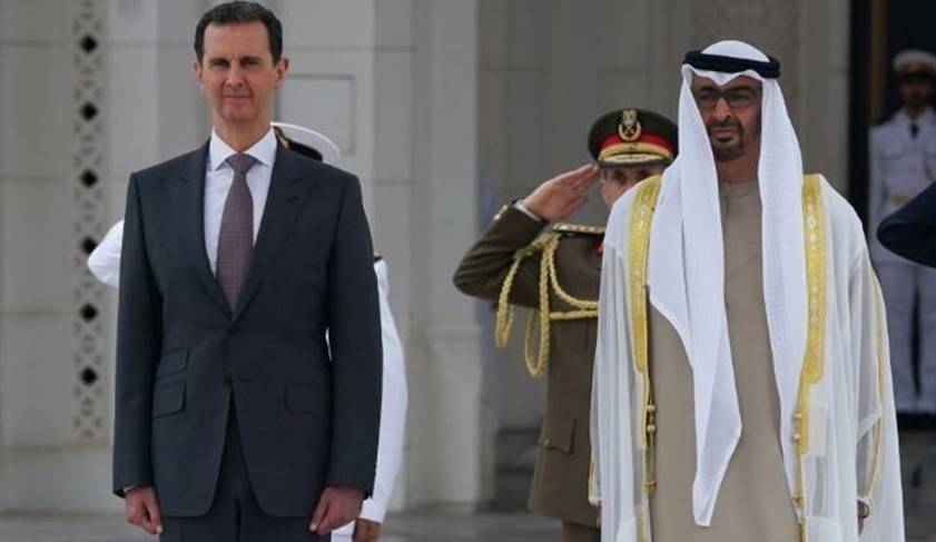 طائرات حربية إماراتية وطلقات مدفعية ترحيبا..