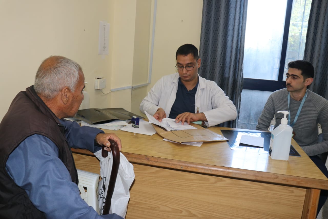 المستشفى الميداني الأردني غزة74 يباشر أعماله