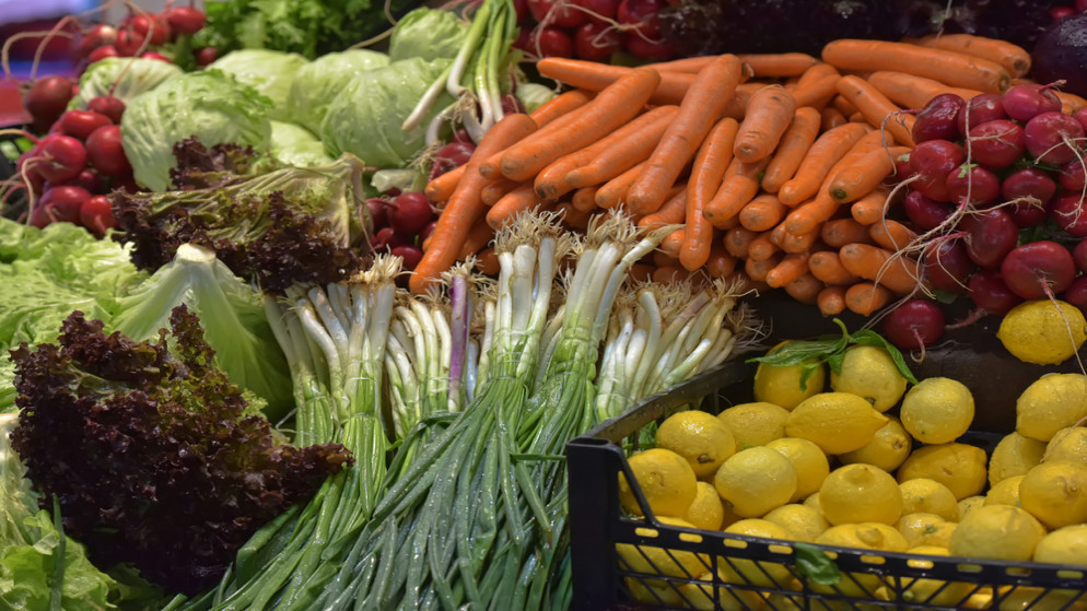 2571 طن خضار وفواكه وردت للسوق