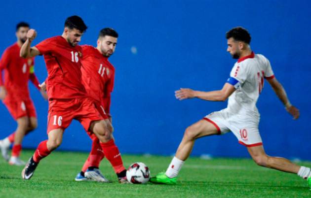 المنتخب الأولمبي يتجاوز مستضيفة اللبناني وديا