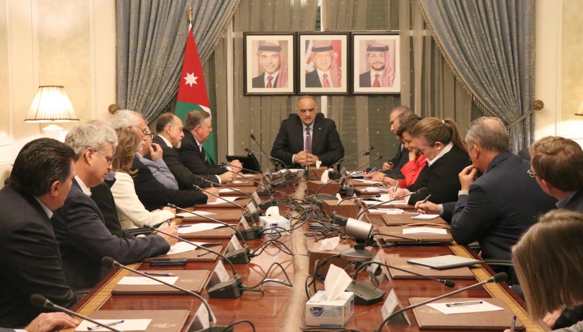 الخصاونة لاعضاء من الكونجرس الأمريكي: نؤكد