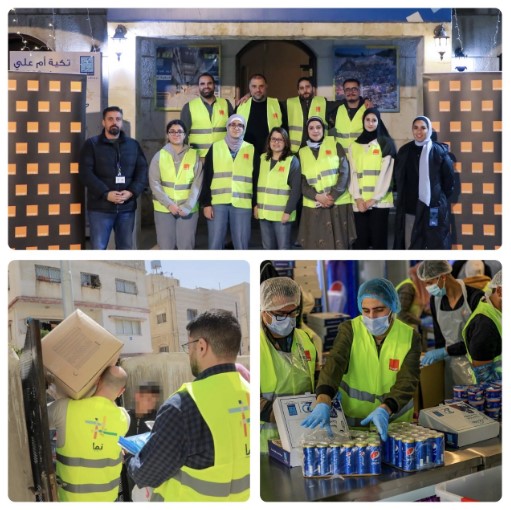 أورنج تدعم مبادرات تكية أم علي