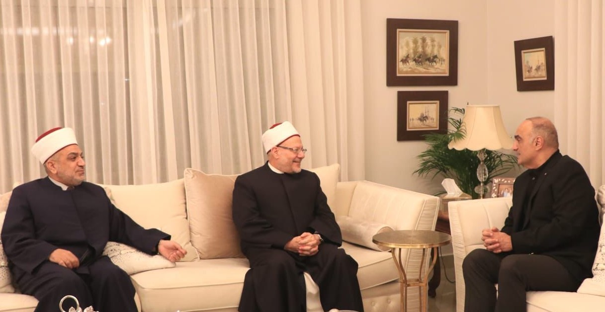 الخصاونة يستقبل مفتي الدّيار المصريّة