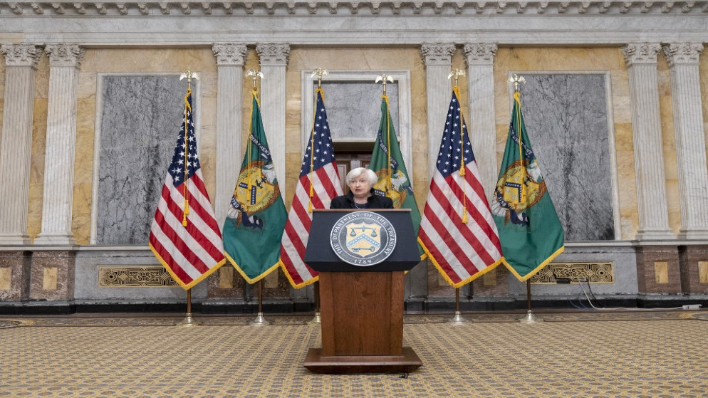 وزيرة الخزانة الأميركية تتوقع تقدما في