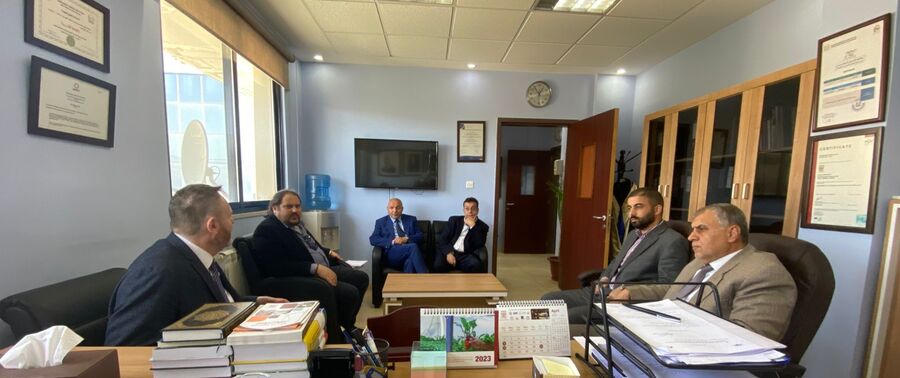 وفد من جامعة جينا فريدريك شيلير