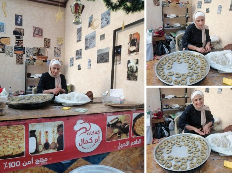 المعمول وكعك العيد يتصدران موائد ضيافة