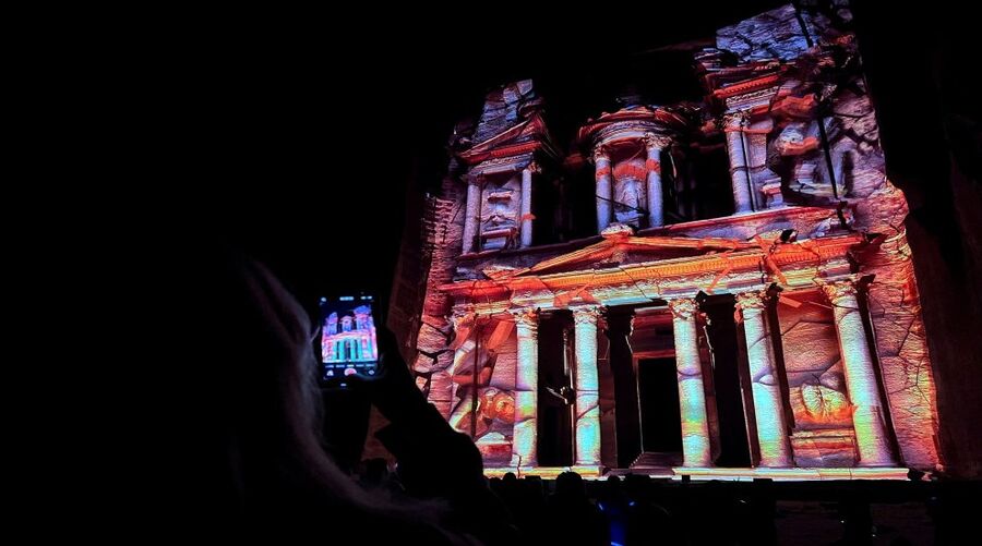 110 آلاف زائر للبترا منذ بداية