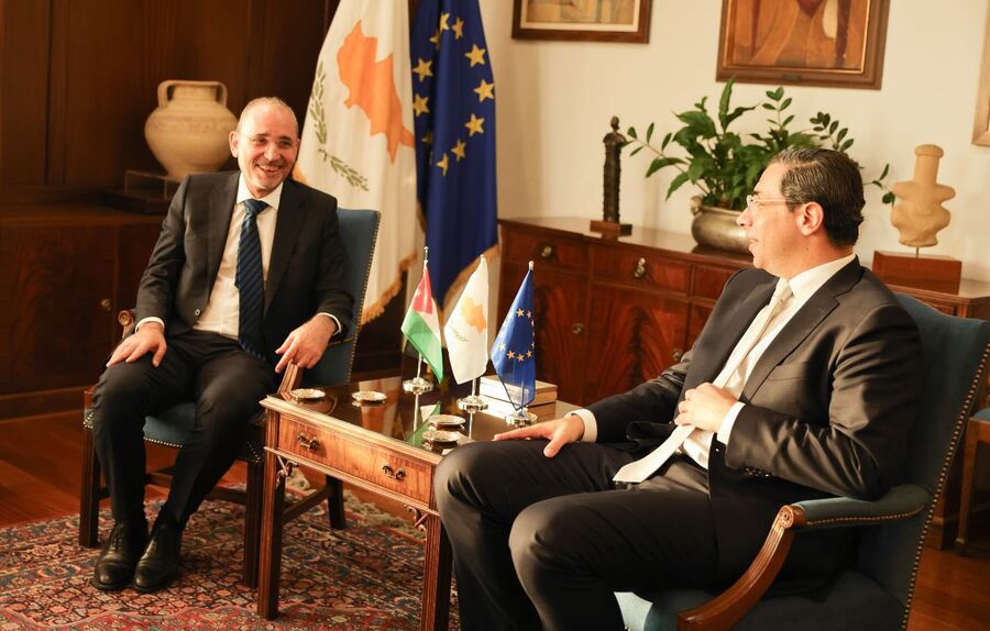 مباحثات اردنية قبرصية حول تعزيز الأمن