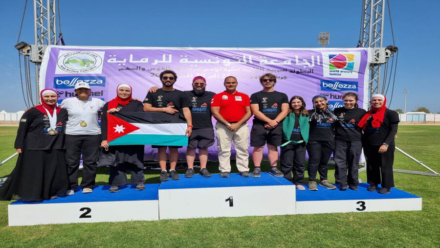 10 ميداليات للمنتخب الوطني للقوس والسهم
