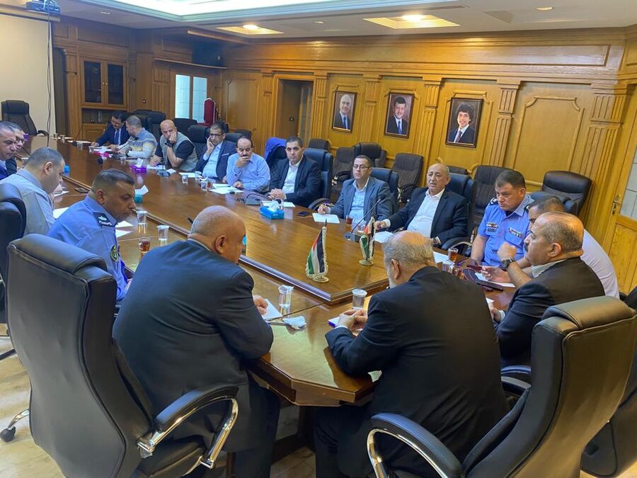 محافظ إربد: منع انتشار البسطات عشوائيا