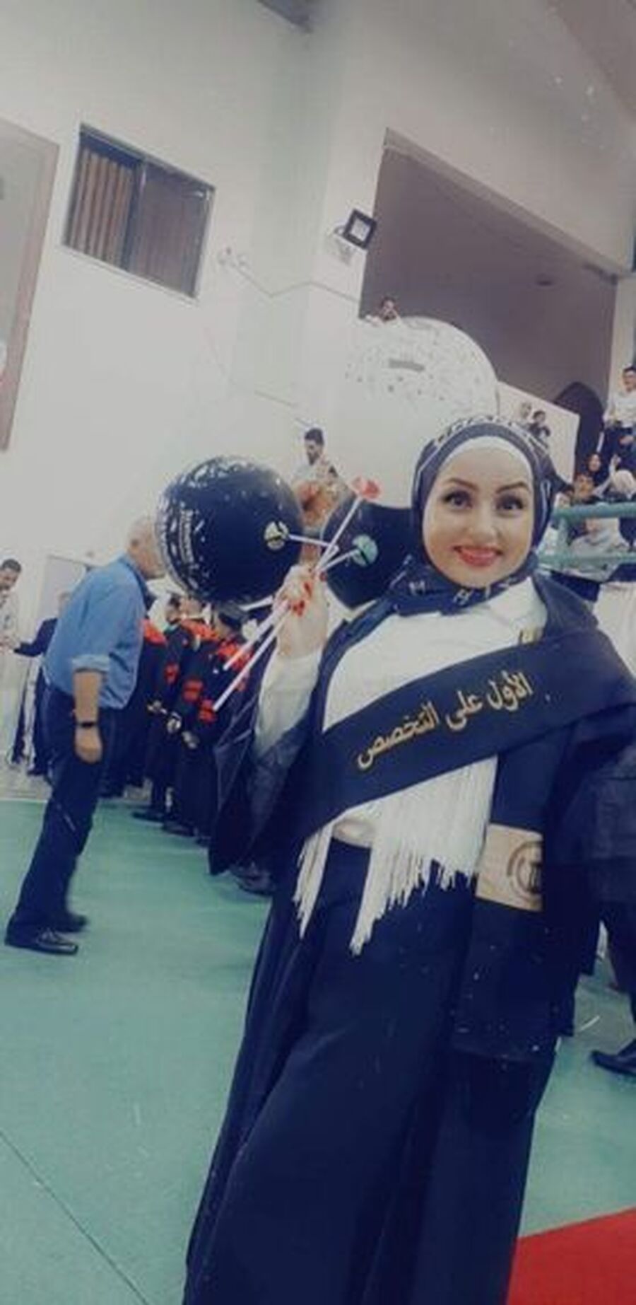 المحامية ميس الصوص.. مبارك الماجستير