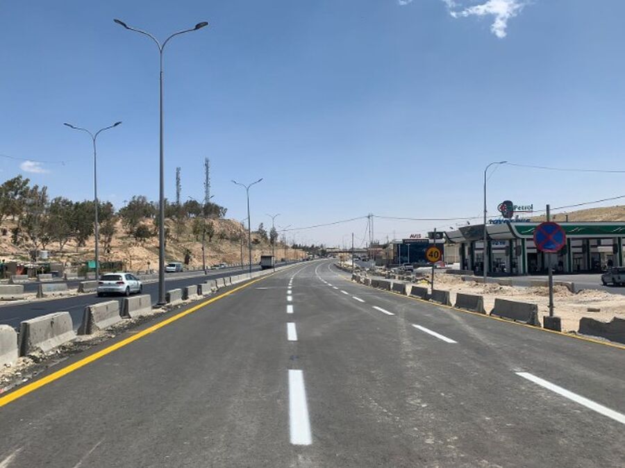 الأشغال: الانتهاء من اعمال جزء من