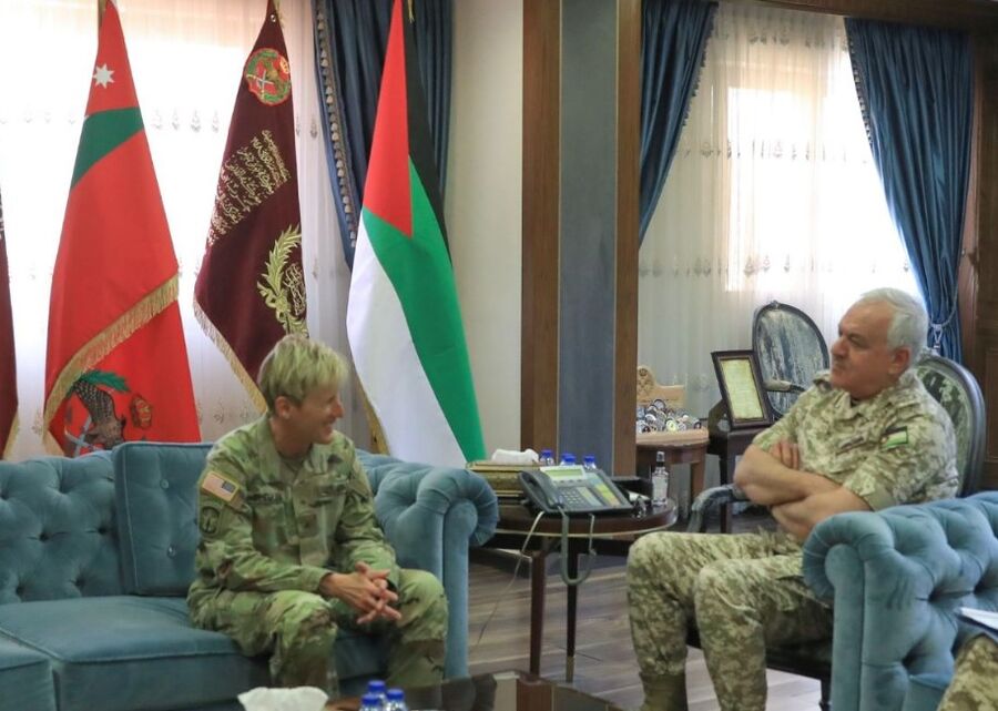 الحنيطي يستقبل قائد الحرس الوطني لولاية