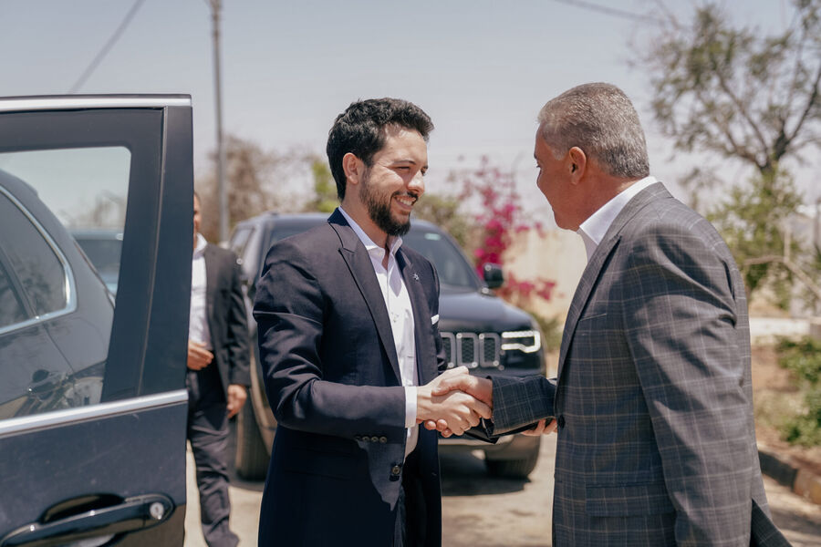 ولي العهد: لقاء جميل