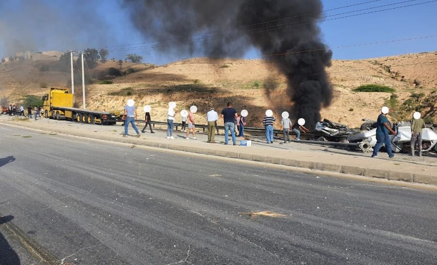 حادث العدسية.. فقدان كوابح المركبة وعدم