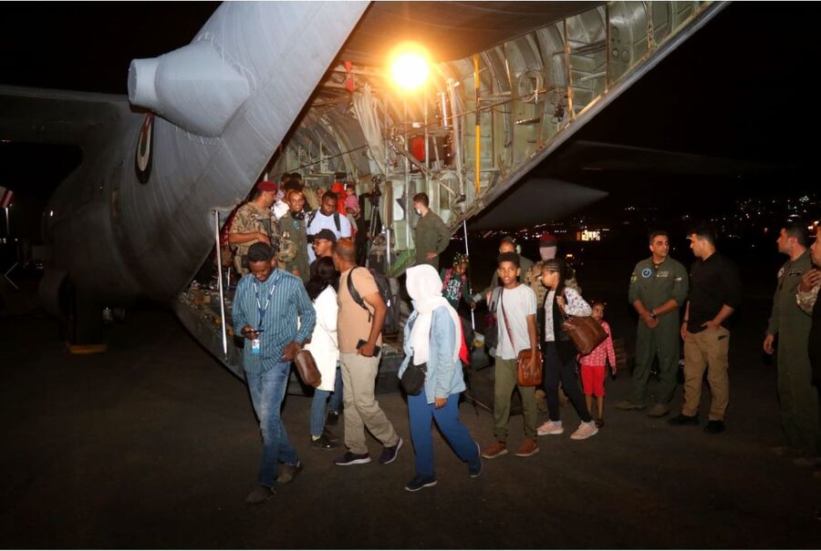 وصول طائرة الإجلاء الأردنية التاسعة من