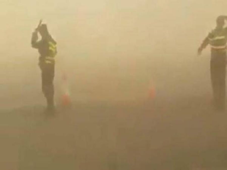 مديرية الامن العام تحذر من الرياح