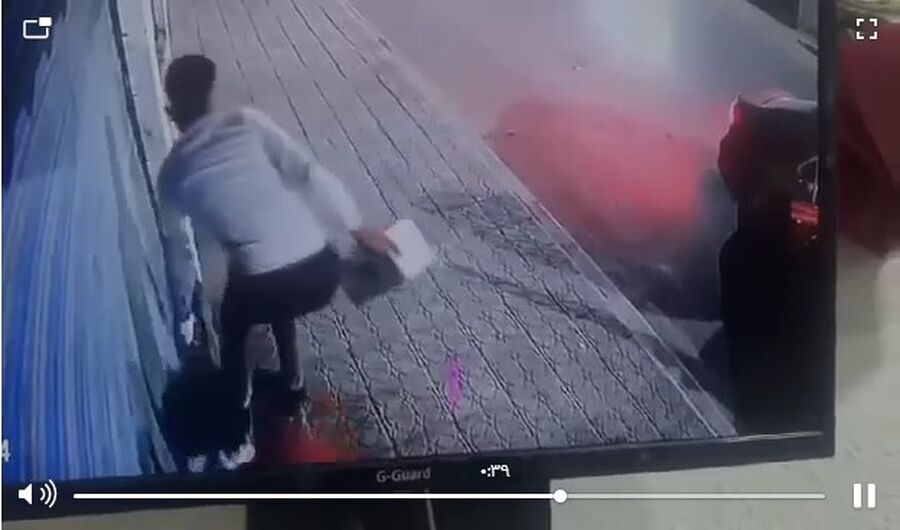 بالفيديو.. عند الساعة الثالثة فجر اليوم..