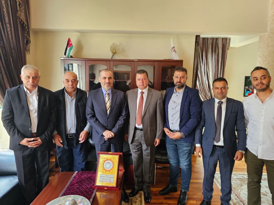 مكاتب الاستقدام تكرم السفير الأردني في