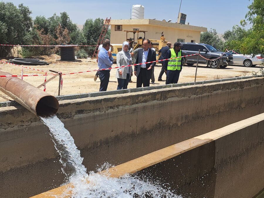 الحكومة تبين الوضع المائي للصيف الحالي..