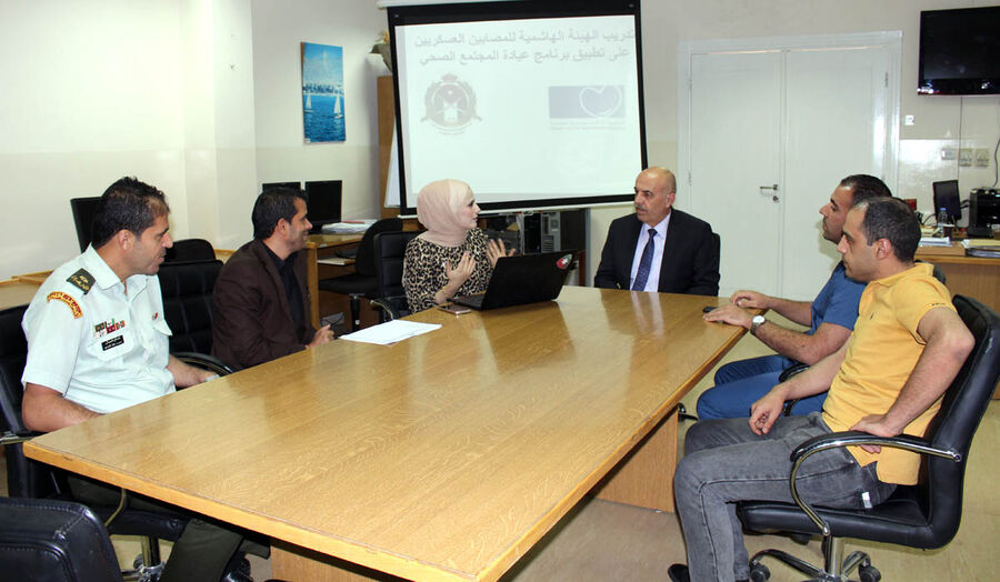 الهيئة الهاشمية للمصابين العسكريين تعقد دورة