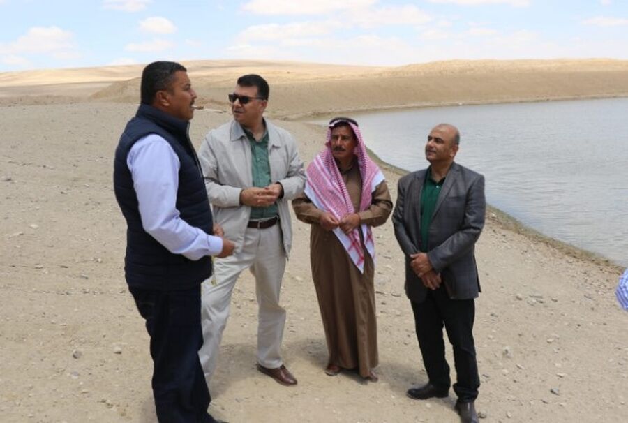 الحنيفات يتفقد حفائر في البادية الوسطى