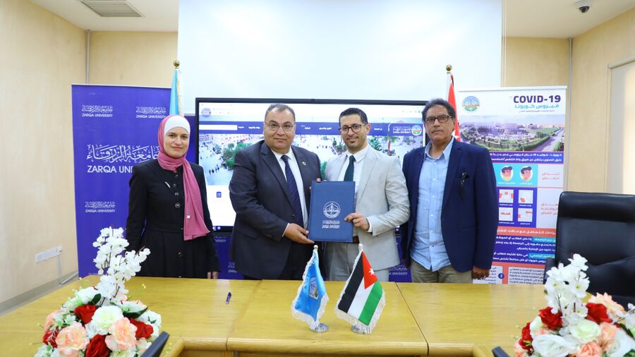 تعاون أكاديمي وتدريبي بين جامعة الزرقاء