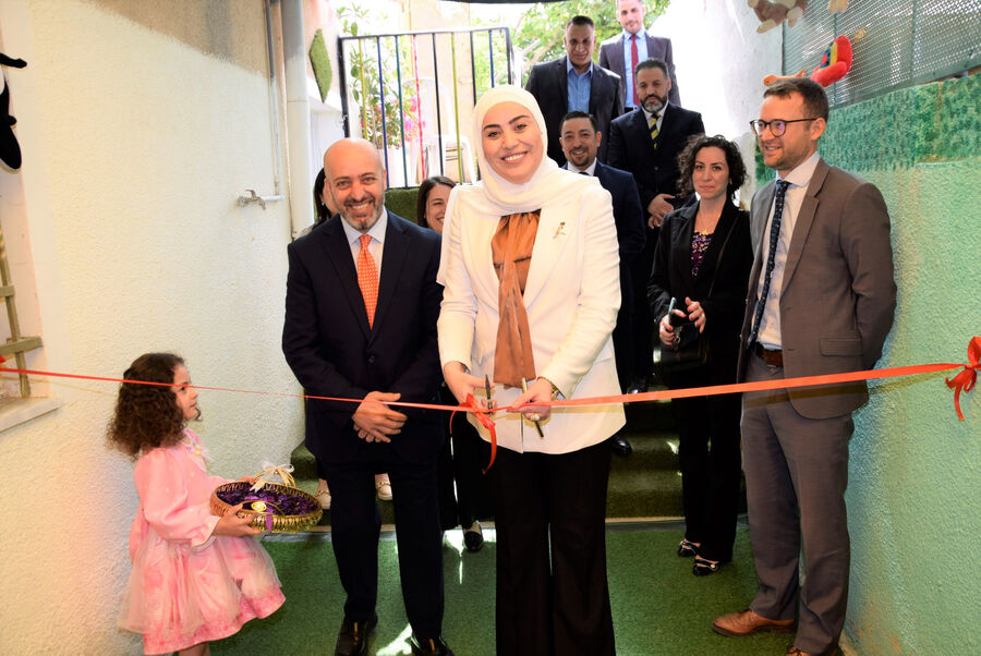 وزيرة التنمية الاجتماعية تفتتح حضانة منزلية