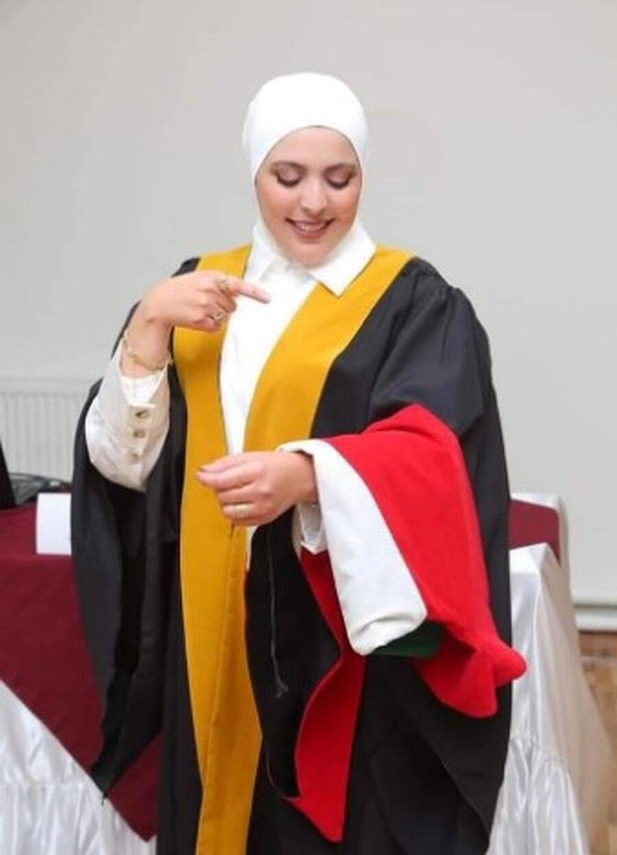 الدكتوراة لـ رزان الدباس