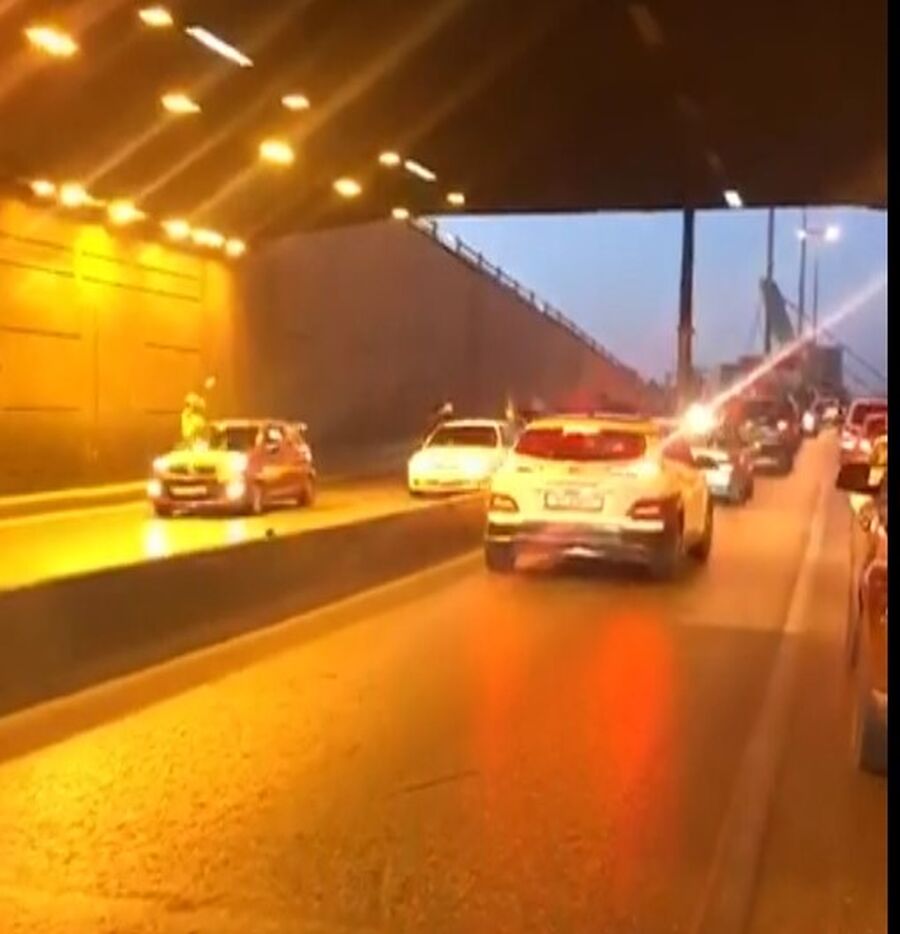 ازدحامات مرورية في عمّان تزامنا مع