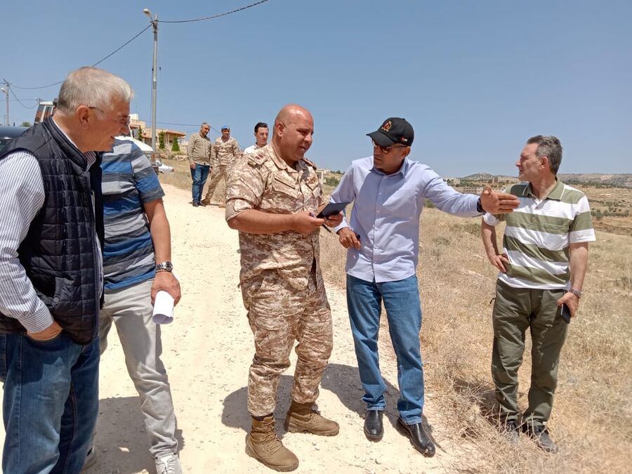 سلاح الهندسة يطلع على الطرق المرشحة