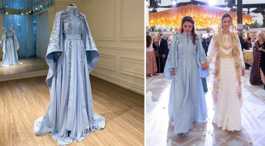 مصمم قفطان الملكة رانيا يتحدث عن