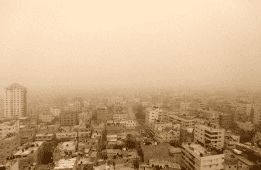 بدء تأثر الأردن بمنخفض خماسيني قوي