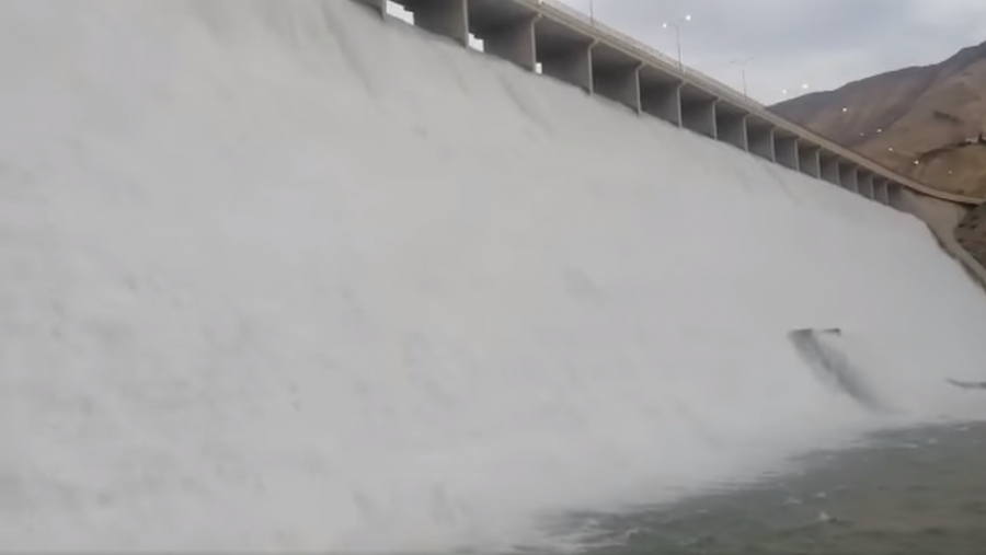 سلطة وادي الأردن: عملية فيضان سد