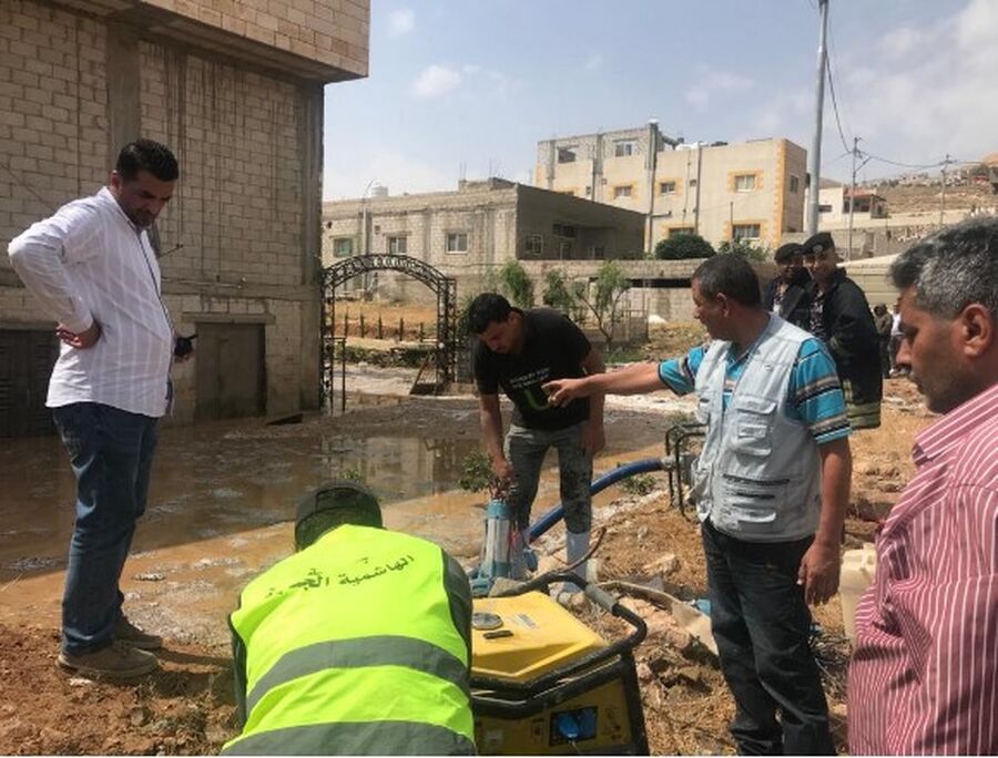 العموش: بلدية الهاشمية الجديدة تعاملت مع