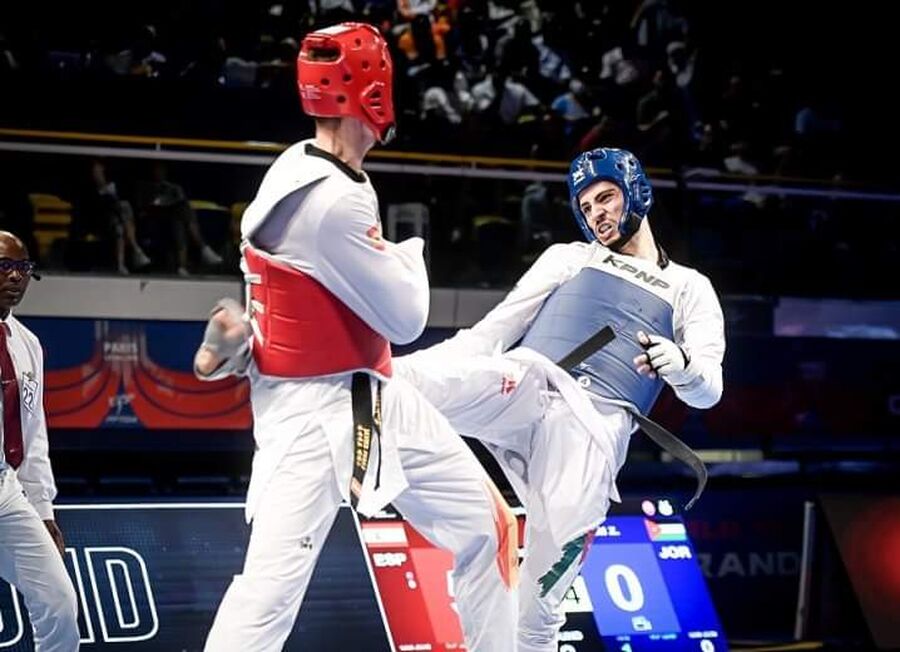 الأردني زيد مصطفى يودع بطولة العالم