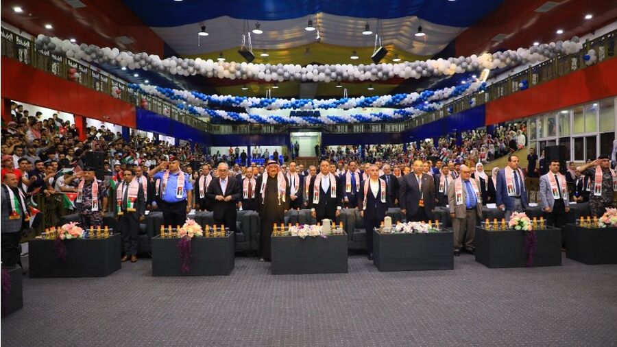 جامعة الزرقاء تقيم احتفالا بمناسبة استقلال