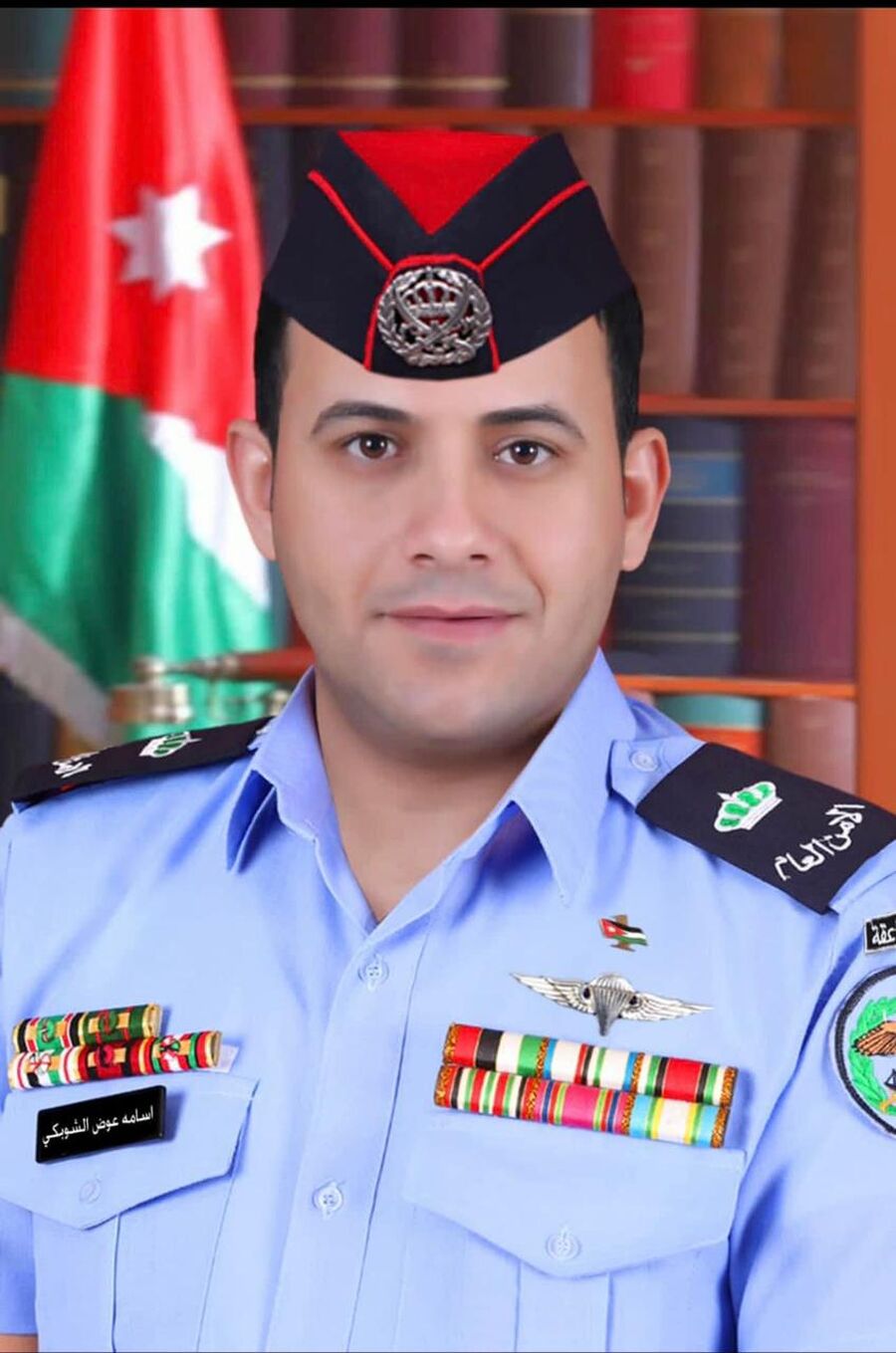 الرائد اسامة الشوبكي.. مبارك الارادة الملكية