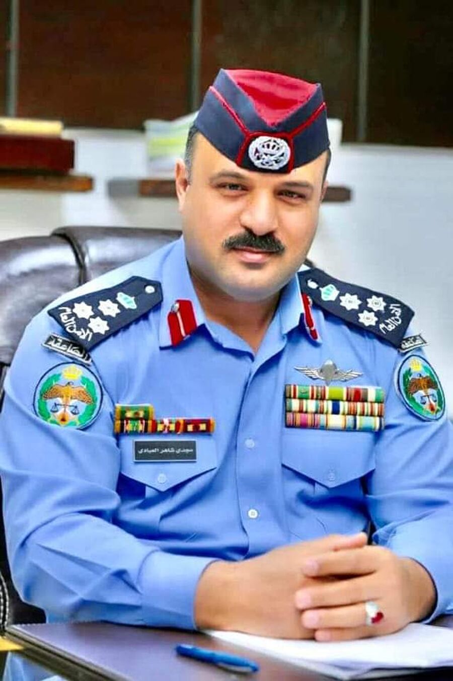 العميد مجدي العبادي مبارك الارادة الملكية