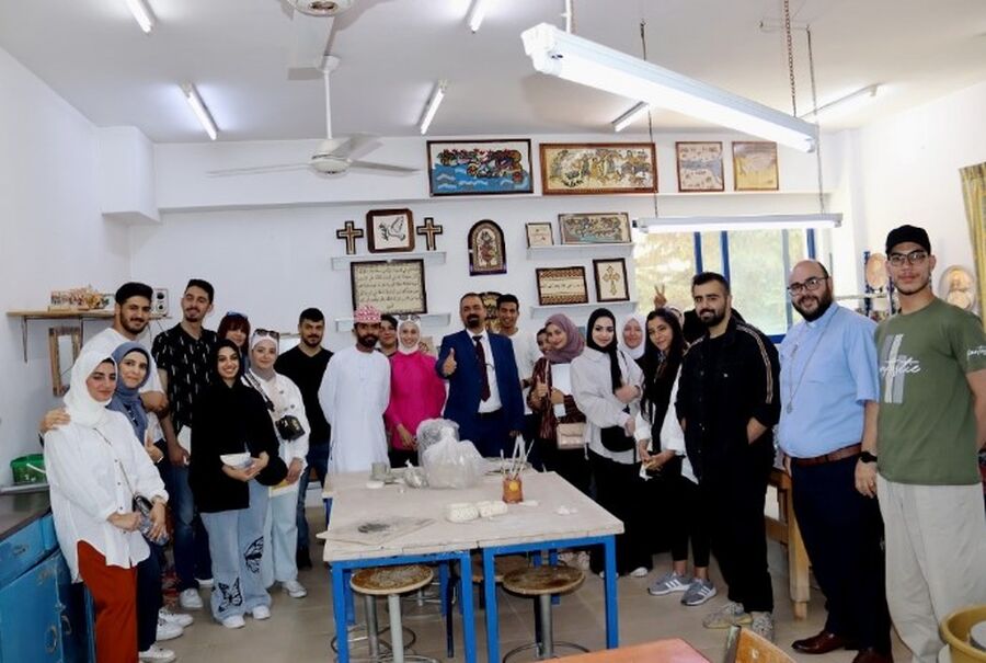 زيارة علمية لطلبة قسم التربية الخاصة