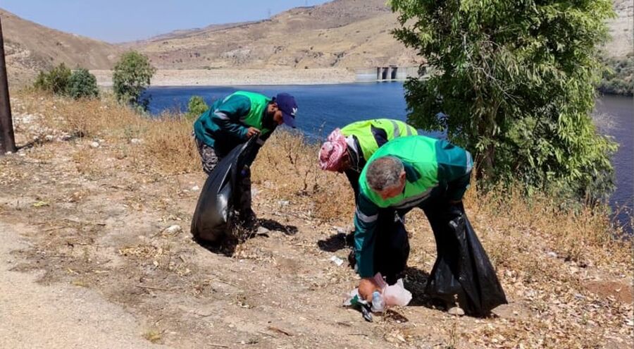 حملة نظافة لرفع الوعي البيئي والحفاظ