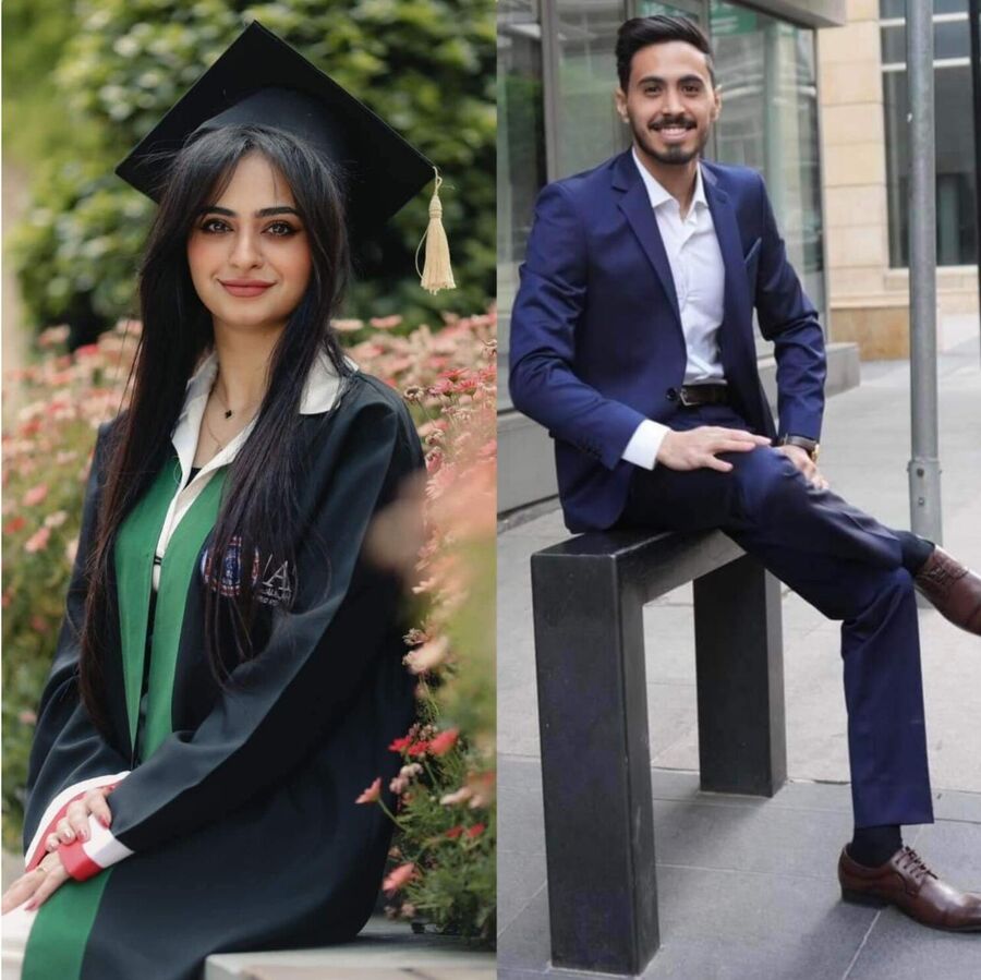 مدار الساعة تهنئ باسل وميرفت عبدالسلام