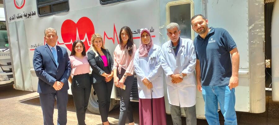 الأردني الكويتي ينظم حملة للتبرع بالدم