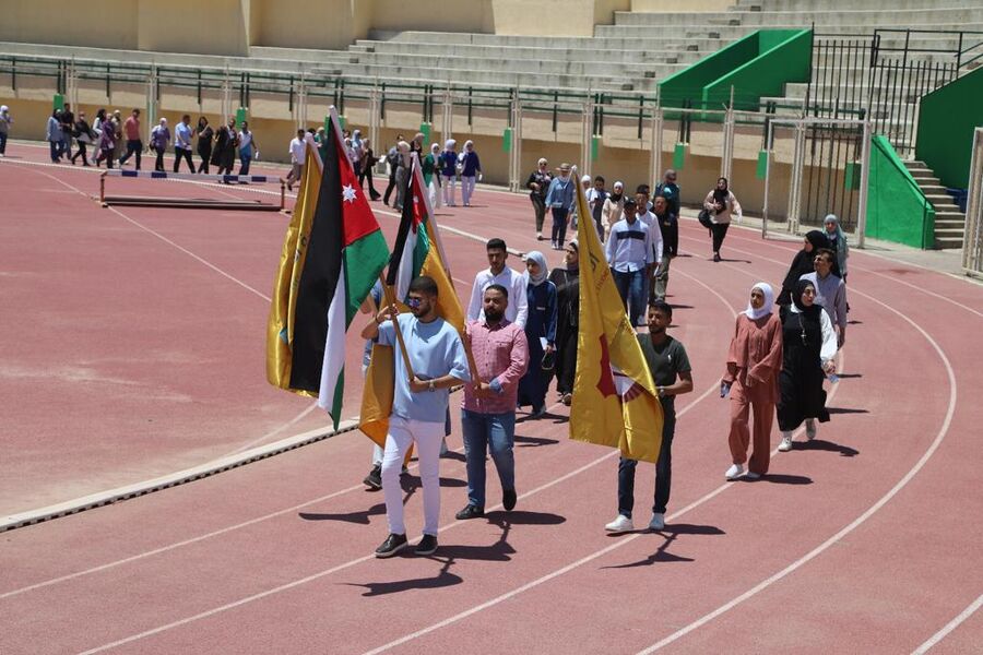 الجامعة الأردنية تبدأ بروفات حفلات تخريج