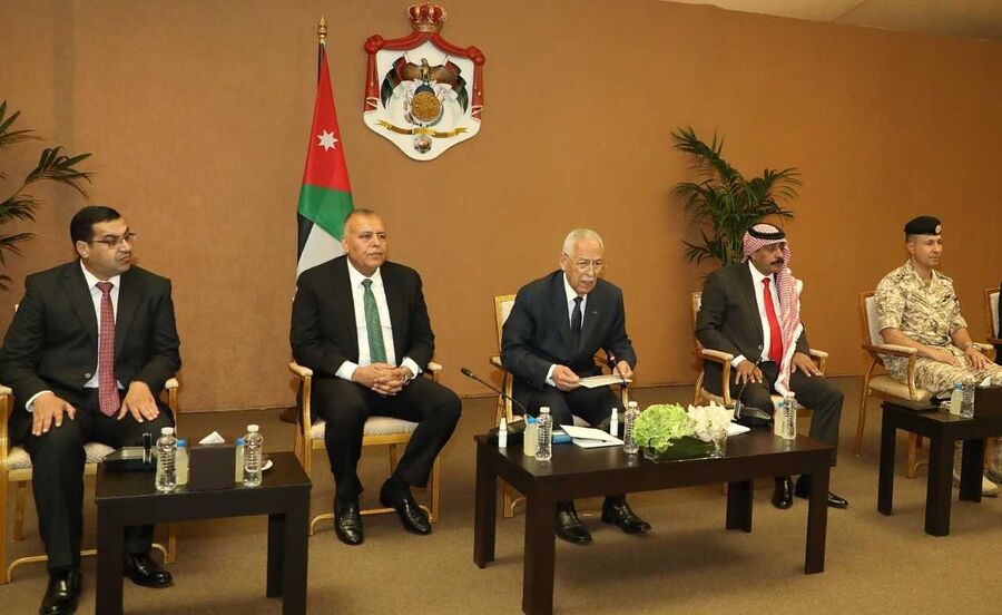 رئيس الديوان يواصل لقاءاته في الرصيفة