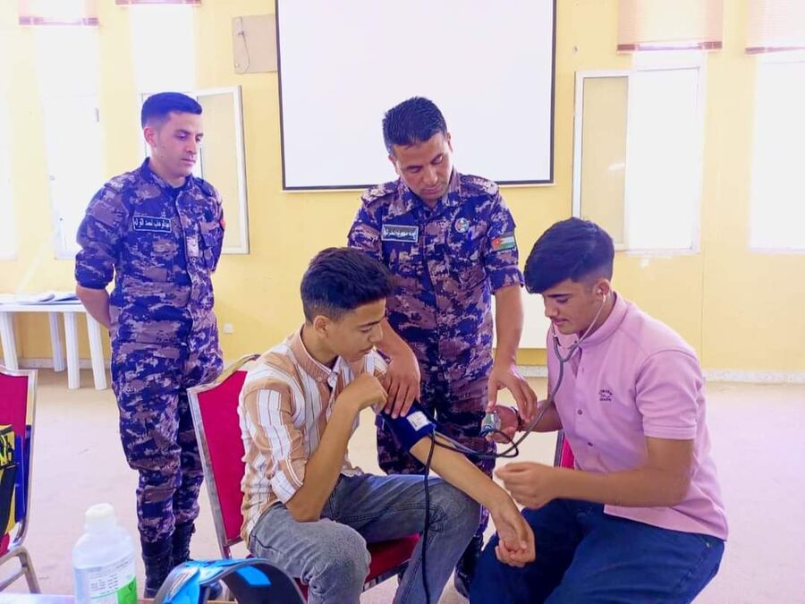 اختتام معسكر سواعد الإنقاذ في الكرك