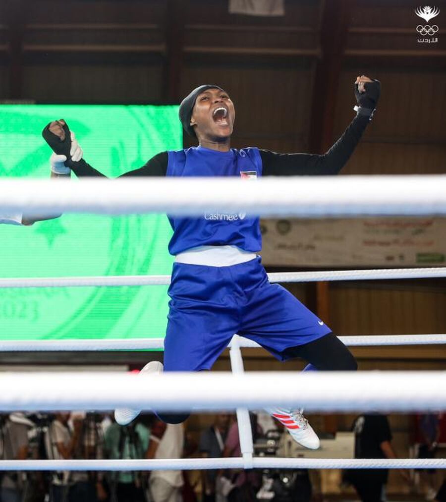 نصار أول ملاكمة أردنية تحقق الميدالية