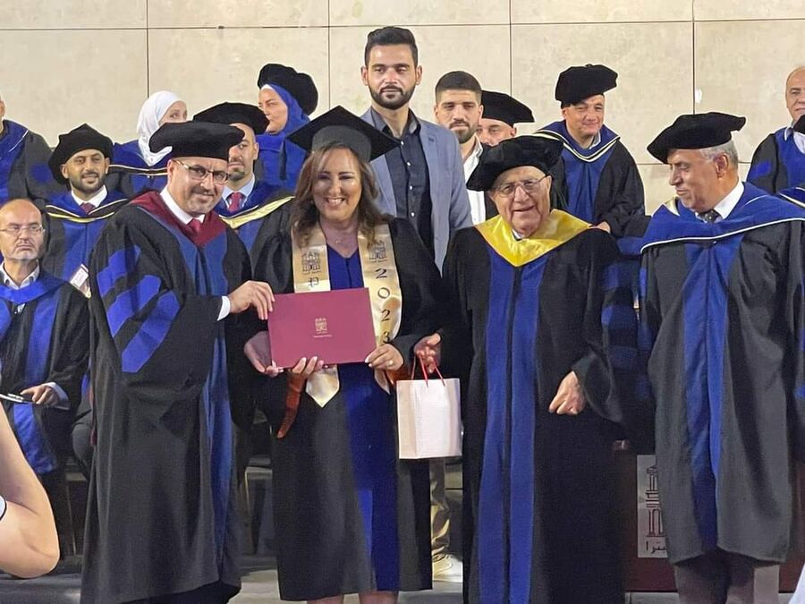 ريم بدران.. تتخرج من الجامعة (صور)