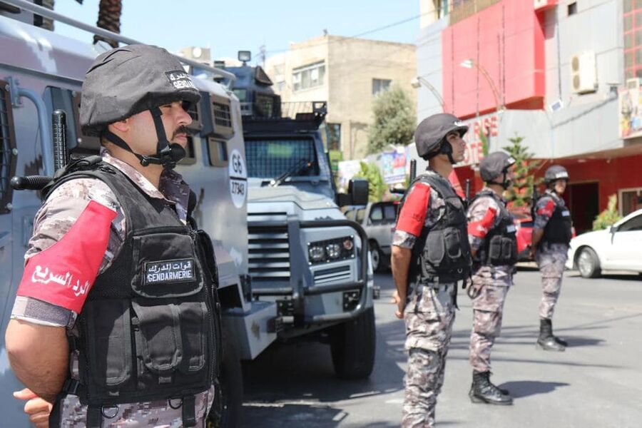 رجال الامن يتسلمون واجب التغطية الامنية