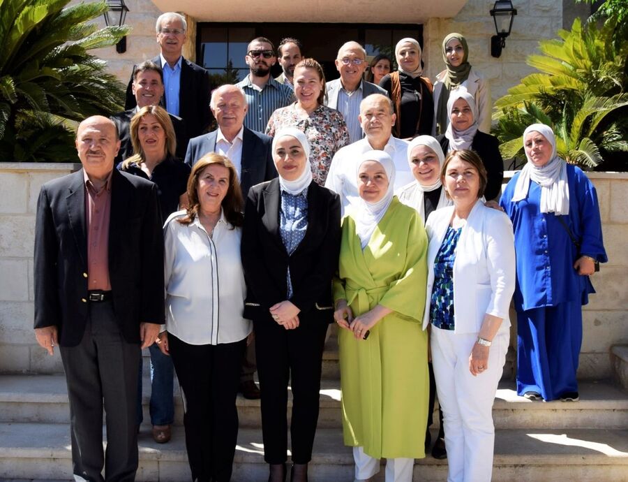 بني مصطفى تزور مشروع المطبخ الانتاجي